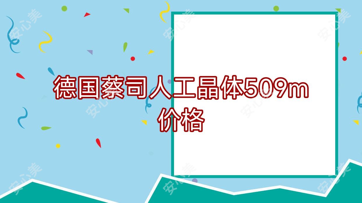 德国蔡司人工晶体509m价格