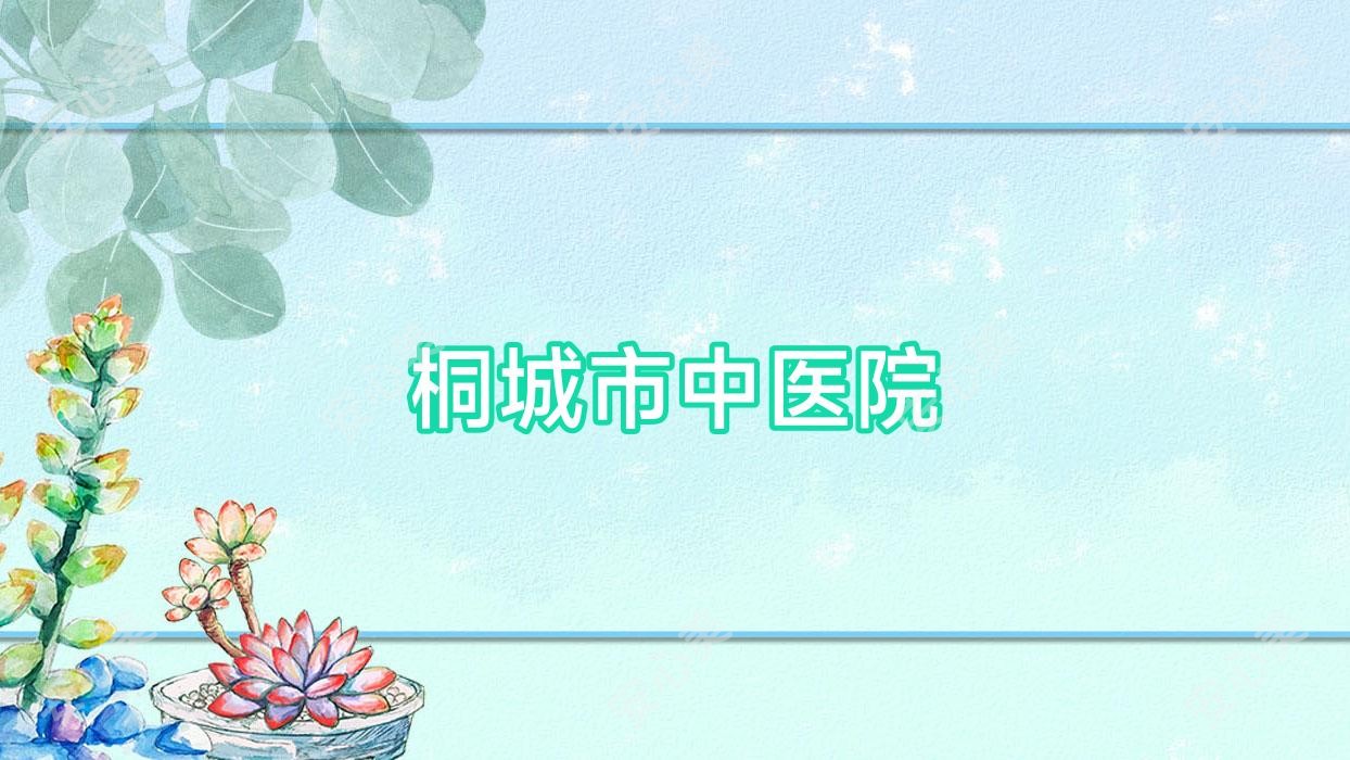 桐城市中医院