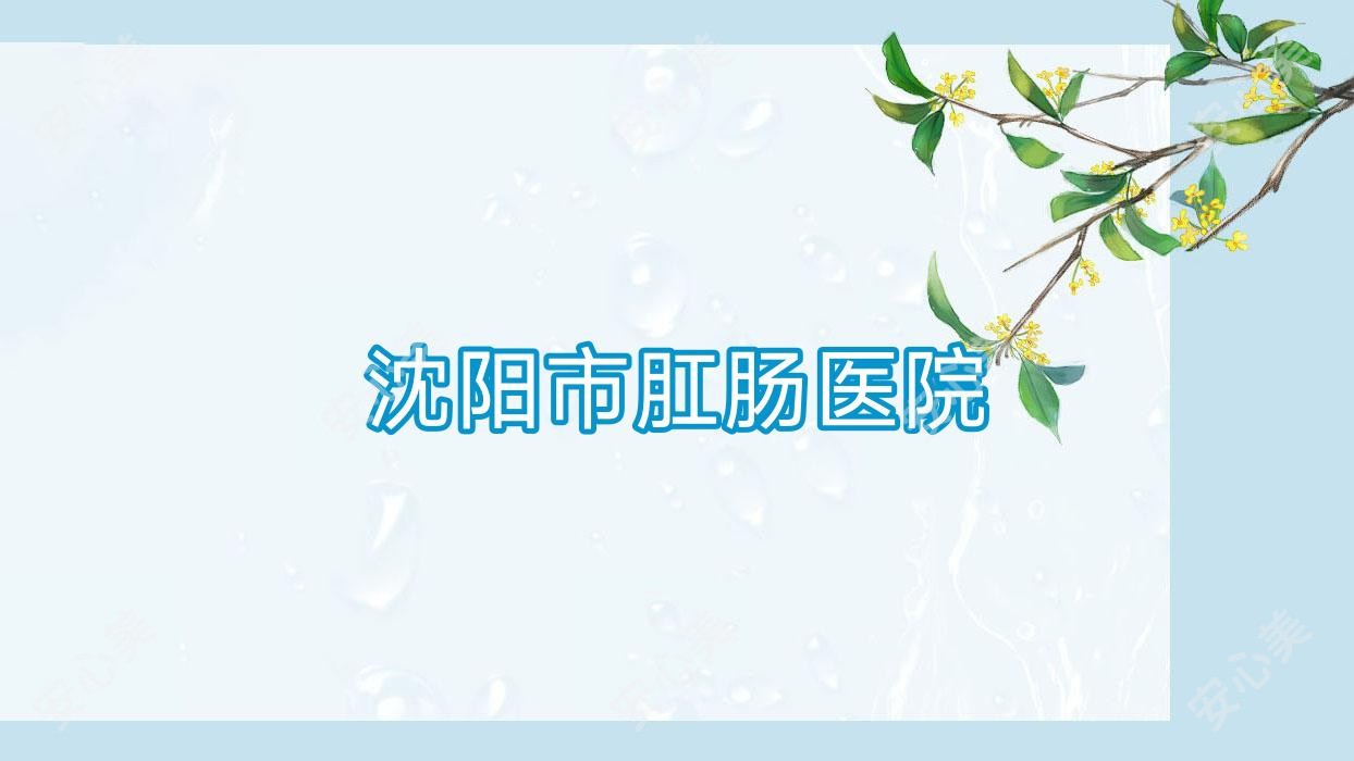 沈阳市肛肠医院