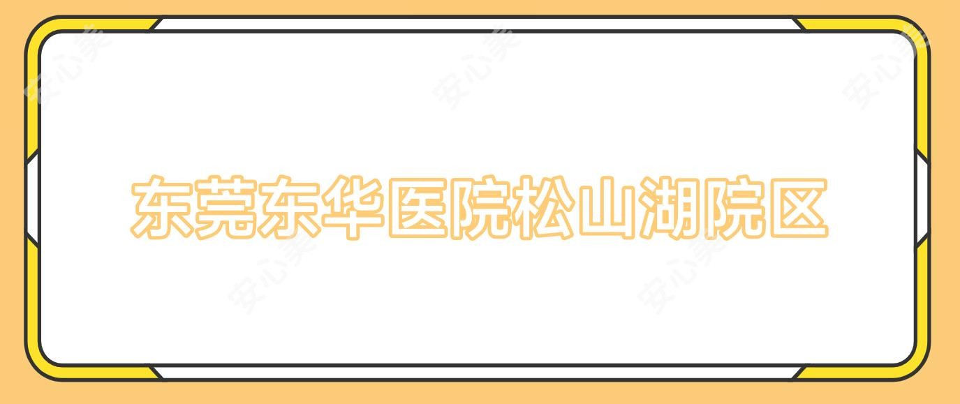 东莞东华医院松山湖院区
