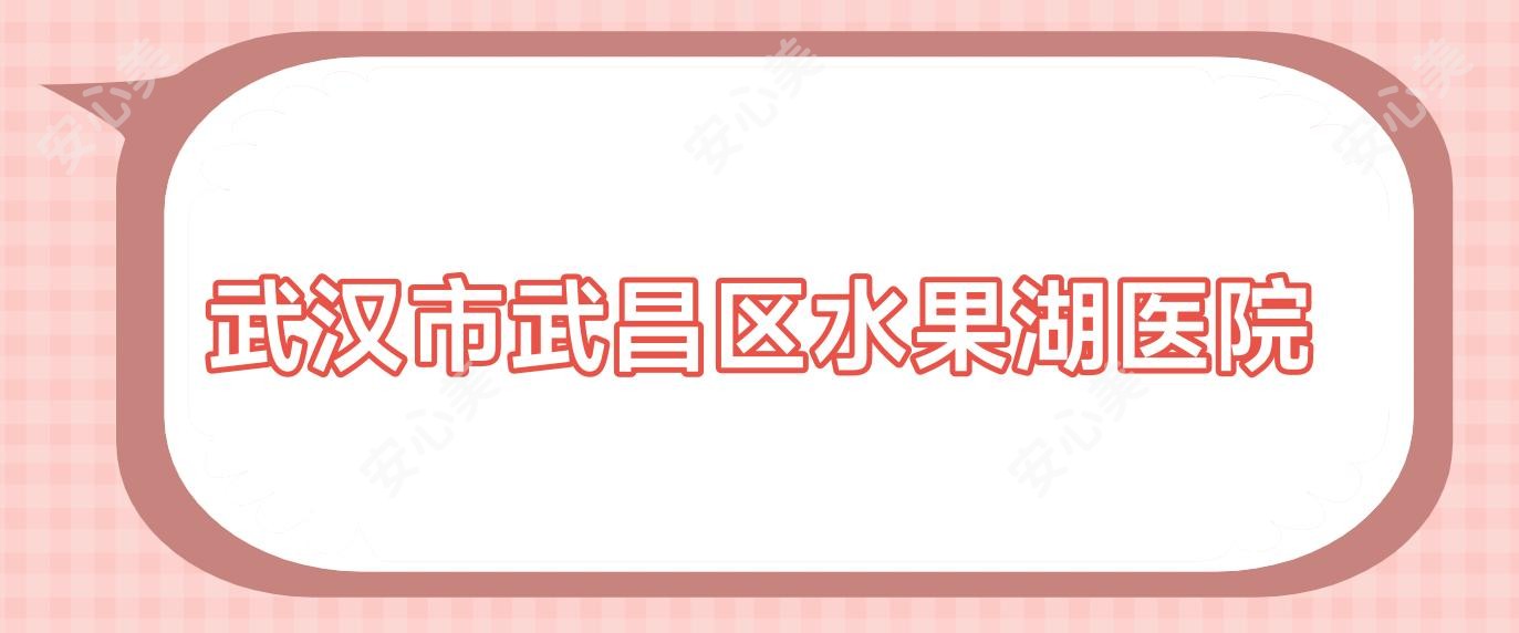 武汉市武昌区水果湖医院
