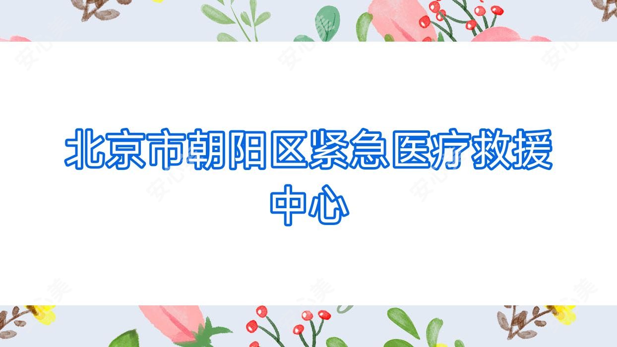 北京市朝阳区紧急医疗救援中心