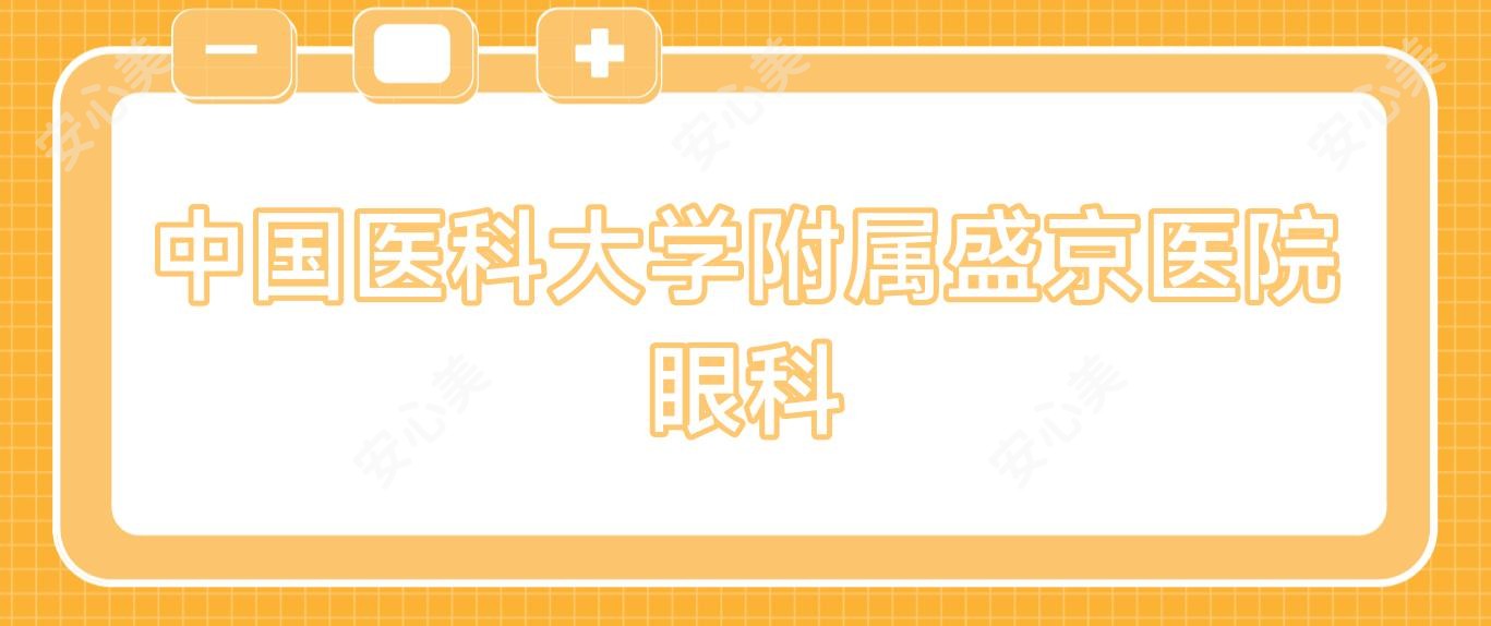 国内医科大学附属盛京医院眼科