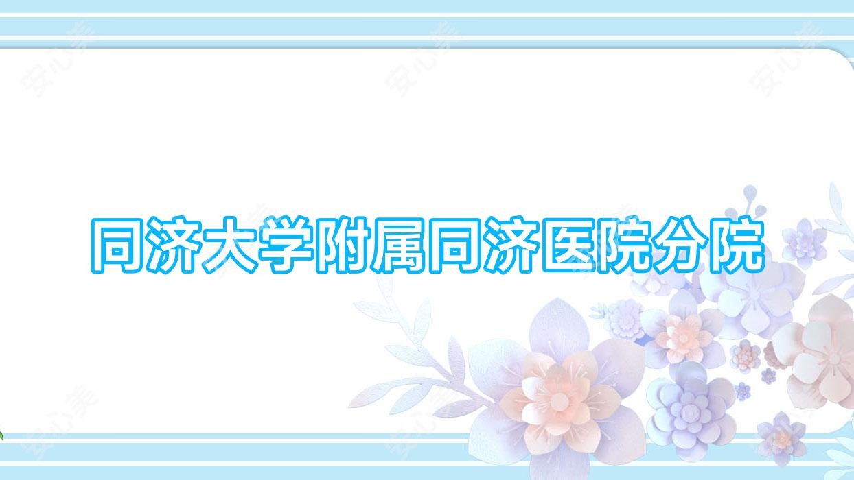 同济大学附属同济医院分院