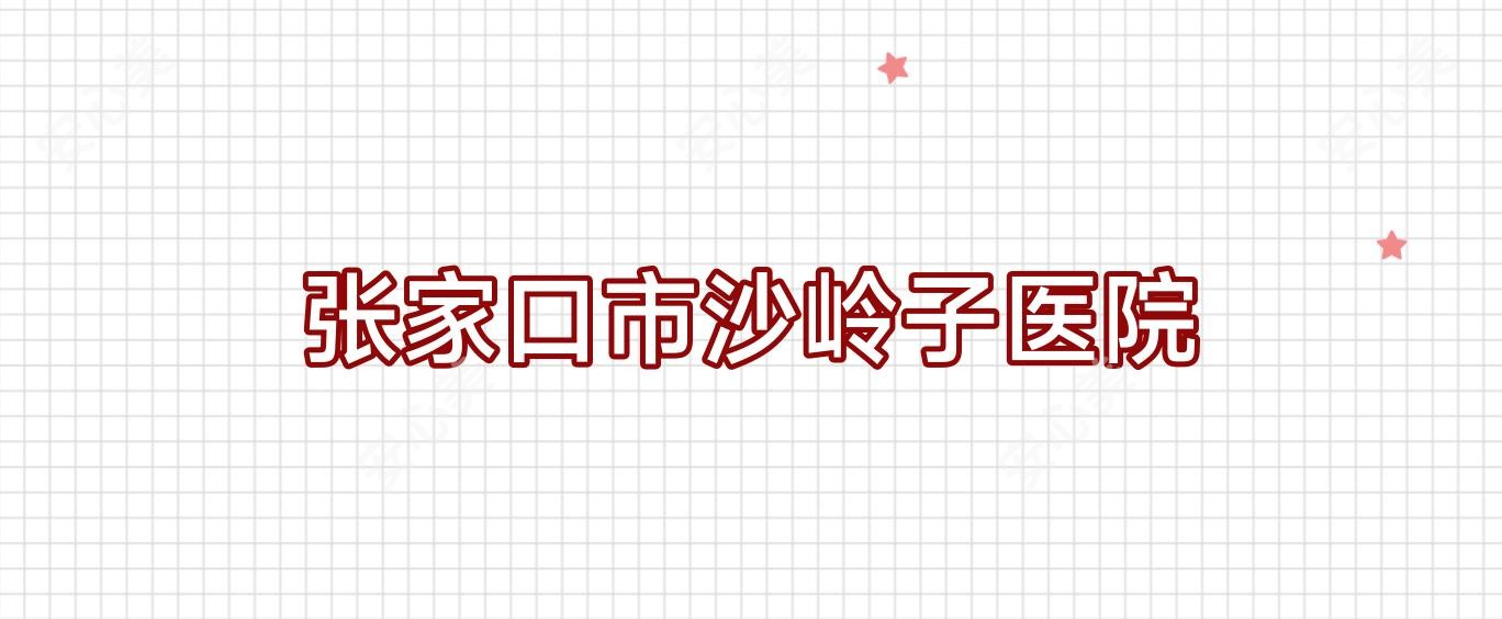张家口市沙岭子医院