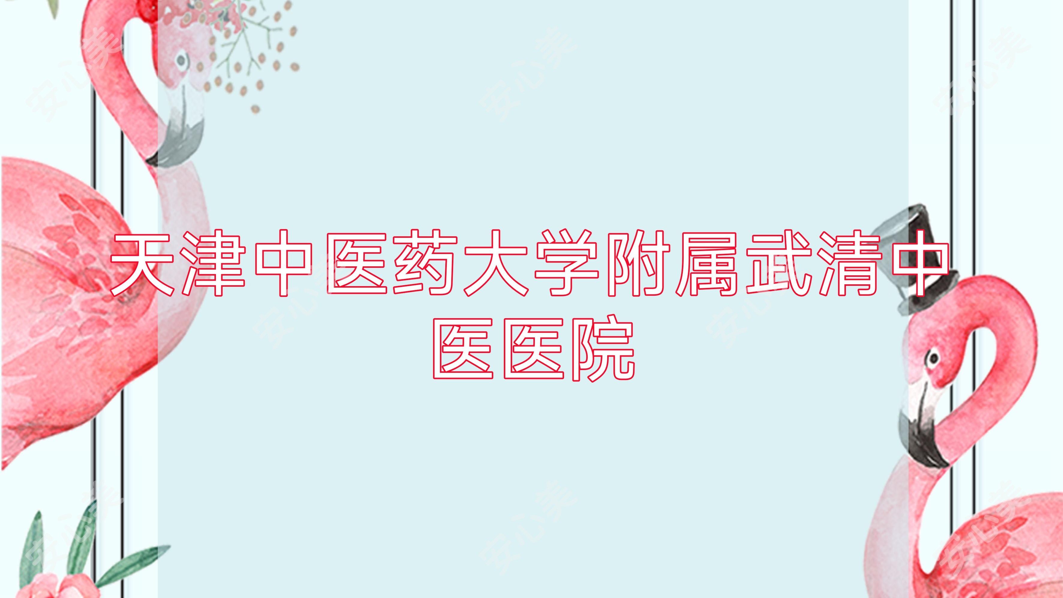 天津中医药大学附属武清中医医院