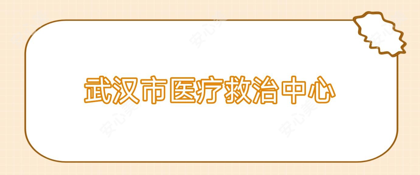 武汉市医疗救治中心