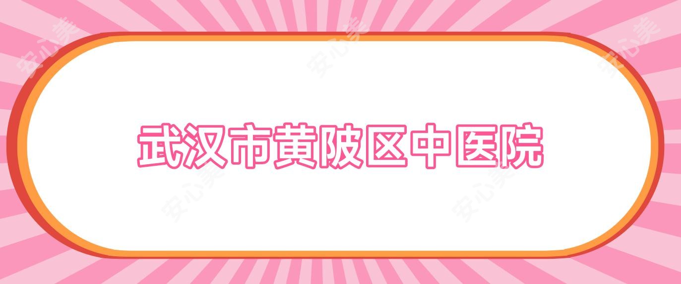 武汉市黄陂区中医院