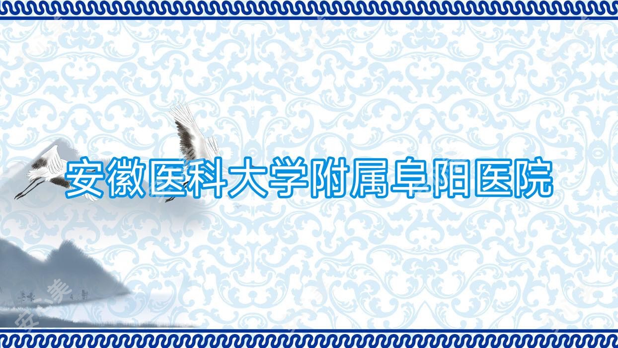 安徽医科大学附属阜阳医院