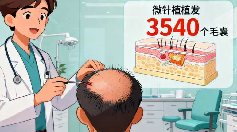 植发3500个毛囊需多少钱
